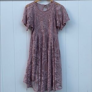 ASOS Maternity Flutter Sleeve Dress